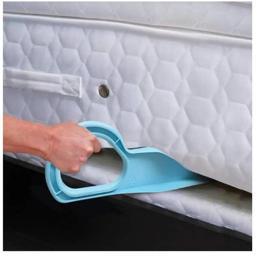 Mattress Lifter & Bed Maker Tool for Changing Sheets, Lifts and Holds the Mattress, Tucks Sheets, Removes Sheets, Bed Skirts and More.