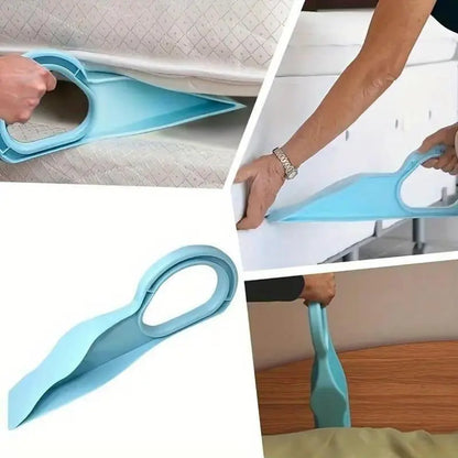 Mattress Lifter & Bed Maker Tool for Changing Sheets, Lifts and Holds the Mattress, Tucks Sheets, Removes Sheets, Bed Skirts and More.