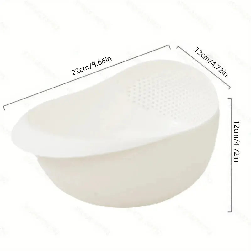 1 Piece of Rice Drainage Basket Rice Filter Fruit and Vegetable Drainage Sieve Kitchen Supplies Small Tools Multi-Purpose