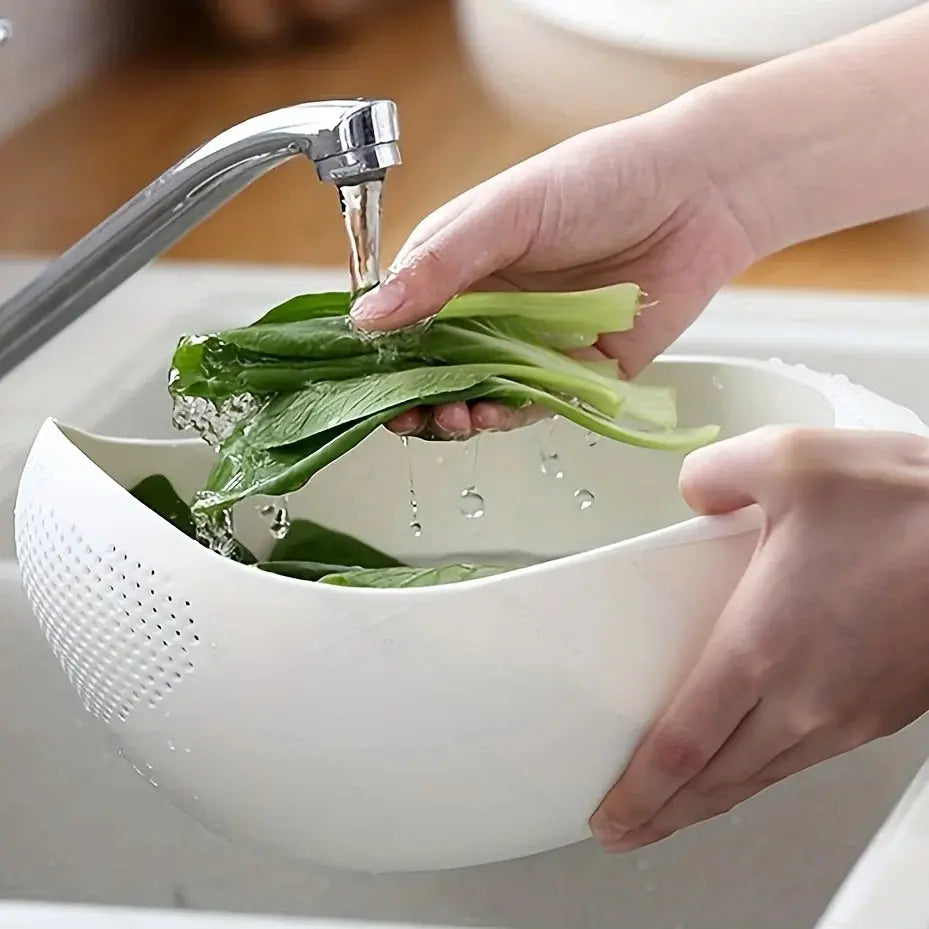 1 Piece of Rice Drainage Basket Rice Filter Fruit and Vegetable Drainage Sieve Kitchen Supplies Small Tools Multi-Purpose