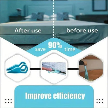 Mattress Lifter & Bed Maker Tool for Changing Sheets, Lifts and Holds the Mattress, Tucks Sheets, Removes Sheets, Bed Skirts and More.