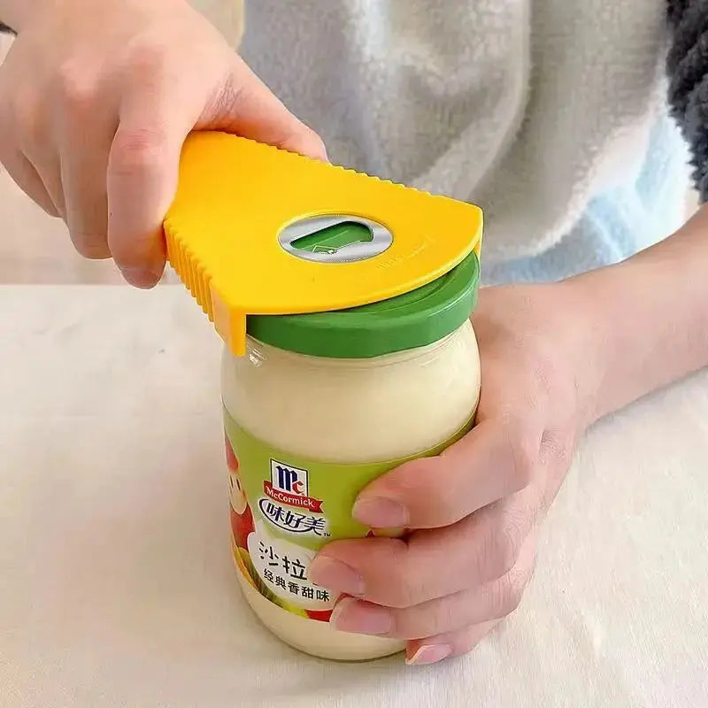 Multifunctional Can Opener Bottle Jar Opener for Beer Soda Jam Cans Kitchen Tool