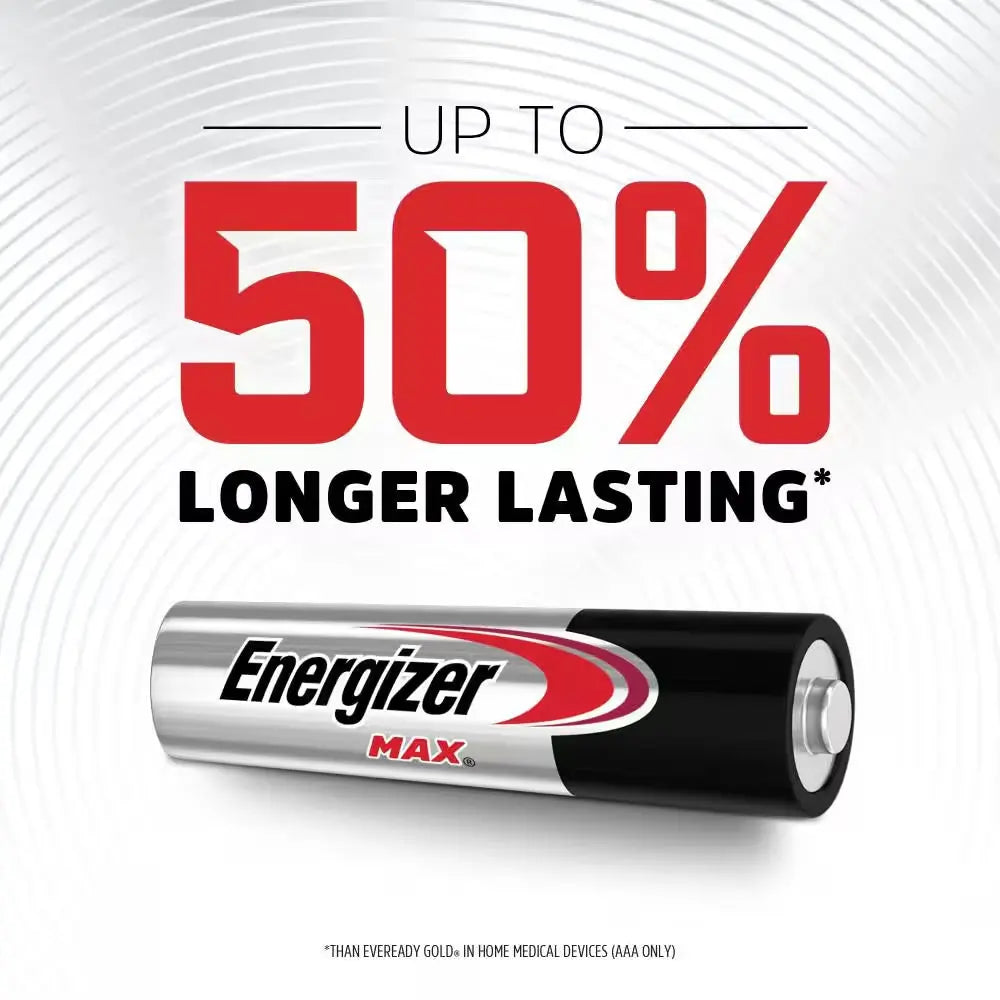 MAX AAA Batteries (8-Pack), Triple a Alkaline Batteries