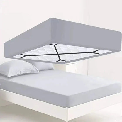 Universal Bed Sheet Fixed Holder High Elastic Adjustable Crisscross Fastener Straps Kits Non-Slip Sofa Cover Clips