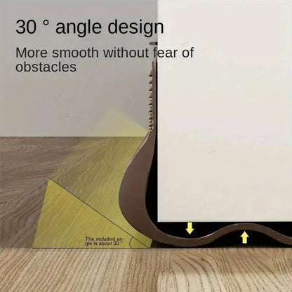 Flexible Door Bottom Sealing Strip Door Gap Soundproofing Wind and Dust Proof Weather Strip under Door Draft Stopper Tape