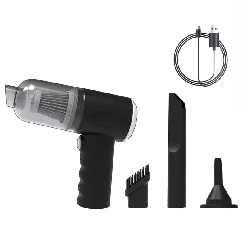 9000Pa Wireless Car Vacuum Cleaner USB Charging 1200Mah Portable Cleaning Appliance Mini Wet and Dry Vacuum Cleaner Household