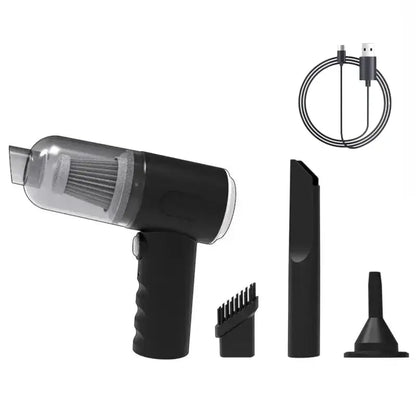 9000Pa Wireless Car Vacuum Cleaner USB Charging 1200Mah Portable Cleaning Appliance Mini Wet and Dry Vacuum Cleaner Household