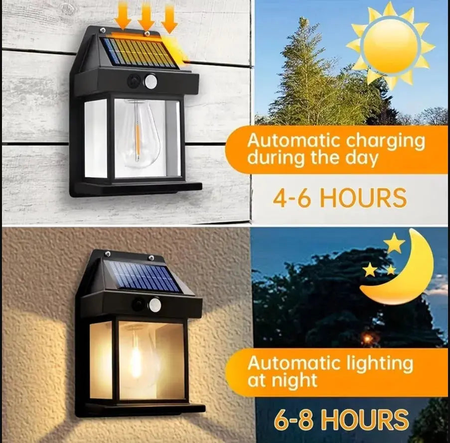 Powerful Outdoor Solar Lamp Garden Solar Powered Streetlight Outdoor Lights Waterproof Light Led Lighting External Decoration